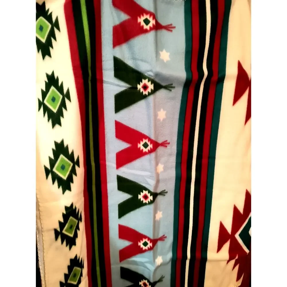 2023.  New St. Labre Indian School Fleece Throw Blanket